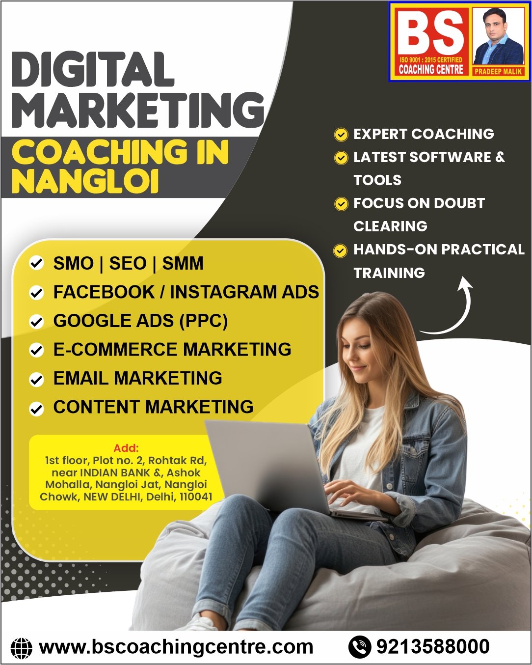 Develop a Career with Useful Skills with Digital Marketing Coaching in Nangloi